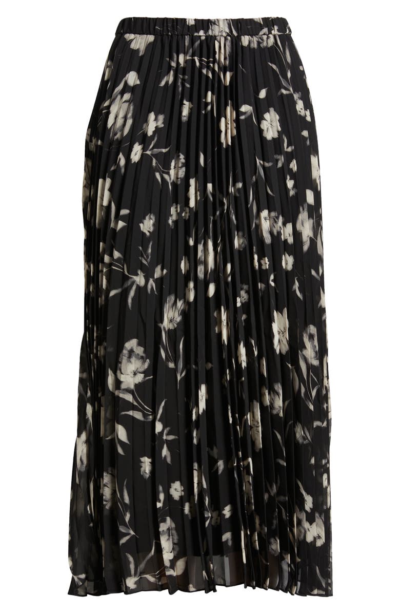 Anne Klein Pleated Pull-On Skirt, Alternate, color,