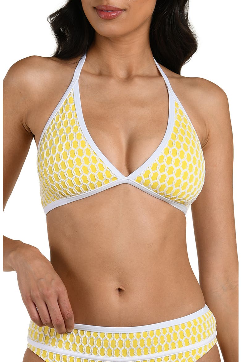 Prep Banded Halter Bikini Top, Main, color, SOLEIL