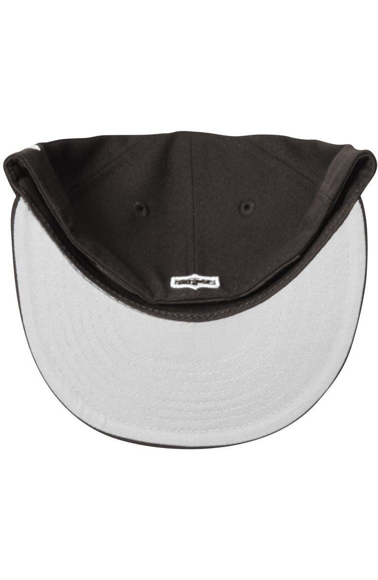 New Era Men's New Era Black Philadelphia Eagles B-Dub 59FIFTY Fitted Hat, Alternate, color, 