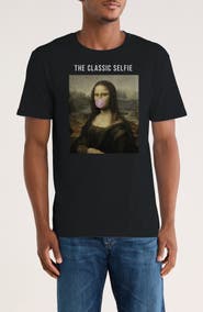 Monster Digital apoh Da Vinci Selfie Graphic T-Shirt