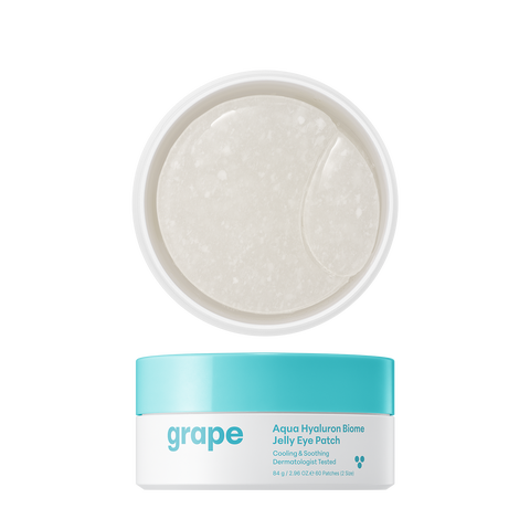 Grape Aqua Hyaluron Biome Jelly Eye Patch