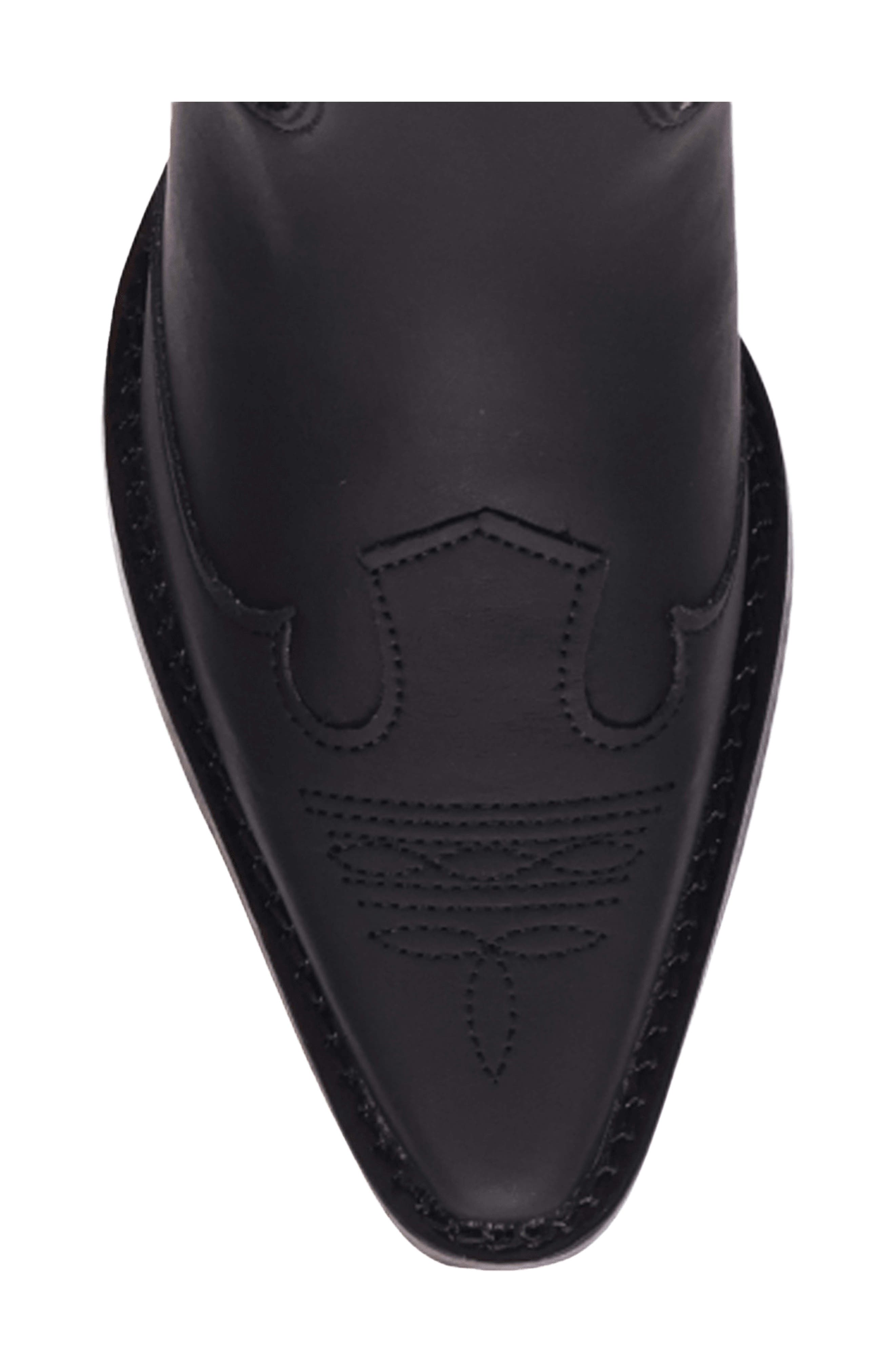 Run Wild Animal Print Western Boot, Alternate, color, BLACK COW PRINT
