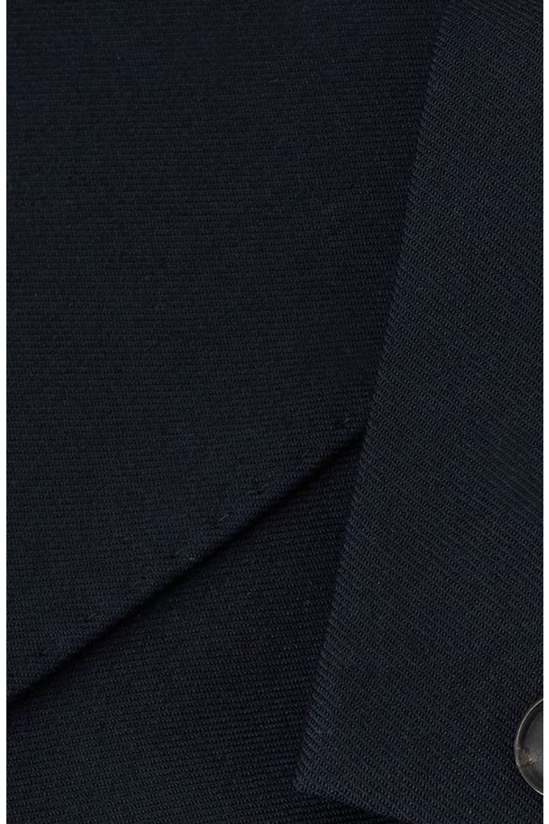 Solene Wool Blend Double Breasted Suit Blazer, Alternate, color, NAVY