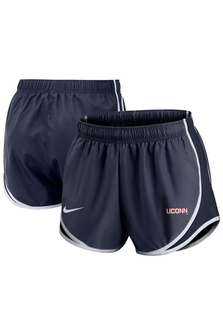 Women's Nike Navy UConn Huskies Tempo Dri-FIT Shorts, Main, color, Navy