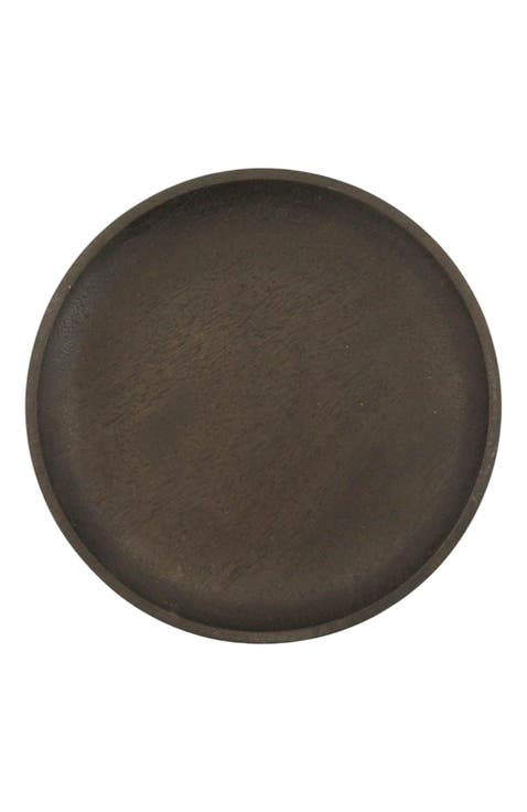 Rosa Morada Wooden Small Plate