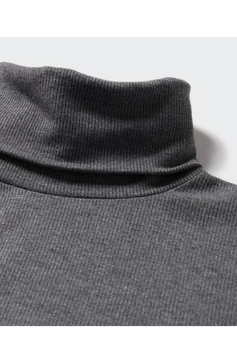 MANGO Turtleneck Long Sleeve T-Shirt, Alternate, color,