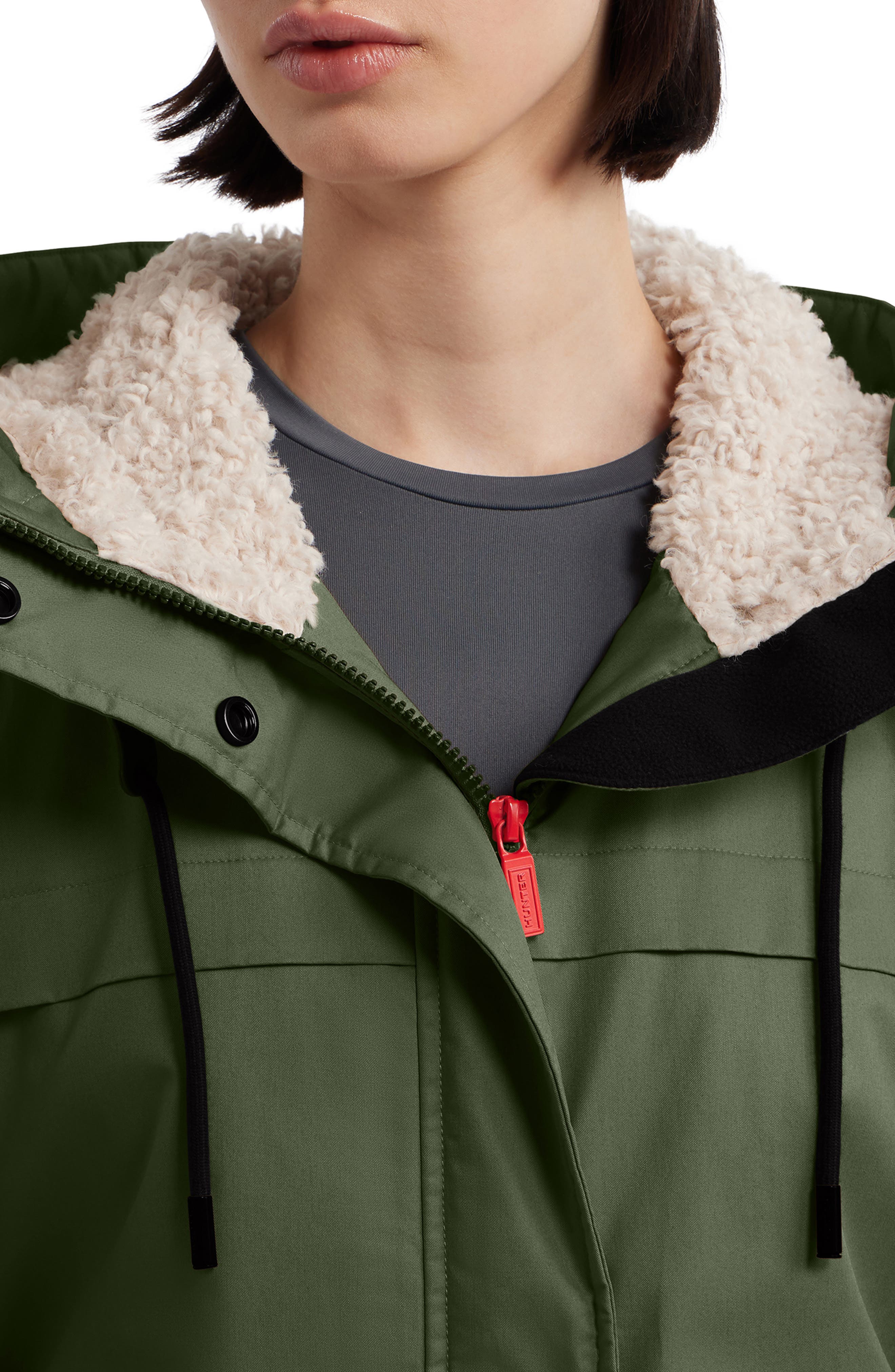 Hunter Jane Hooded Water Repellent Coat (Women) | Nordstrom