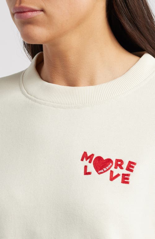 Rag & Bone More Love Sweatshirt In White
