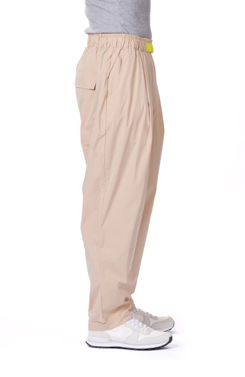 Vast Featherlight Loose Fit Belted Pants In Hazelnut