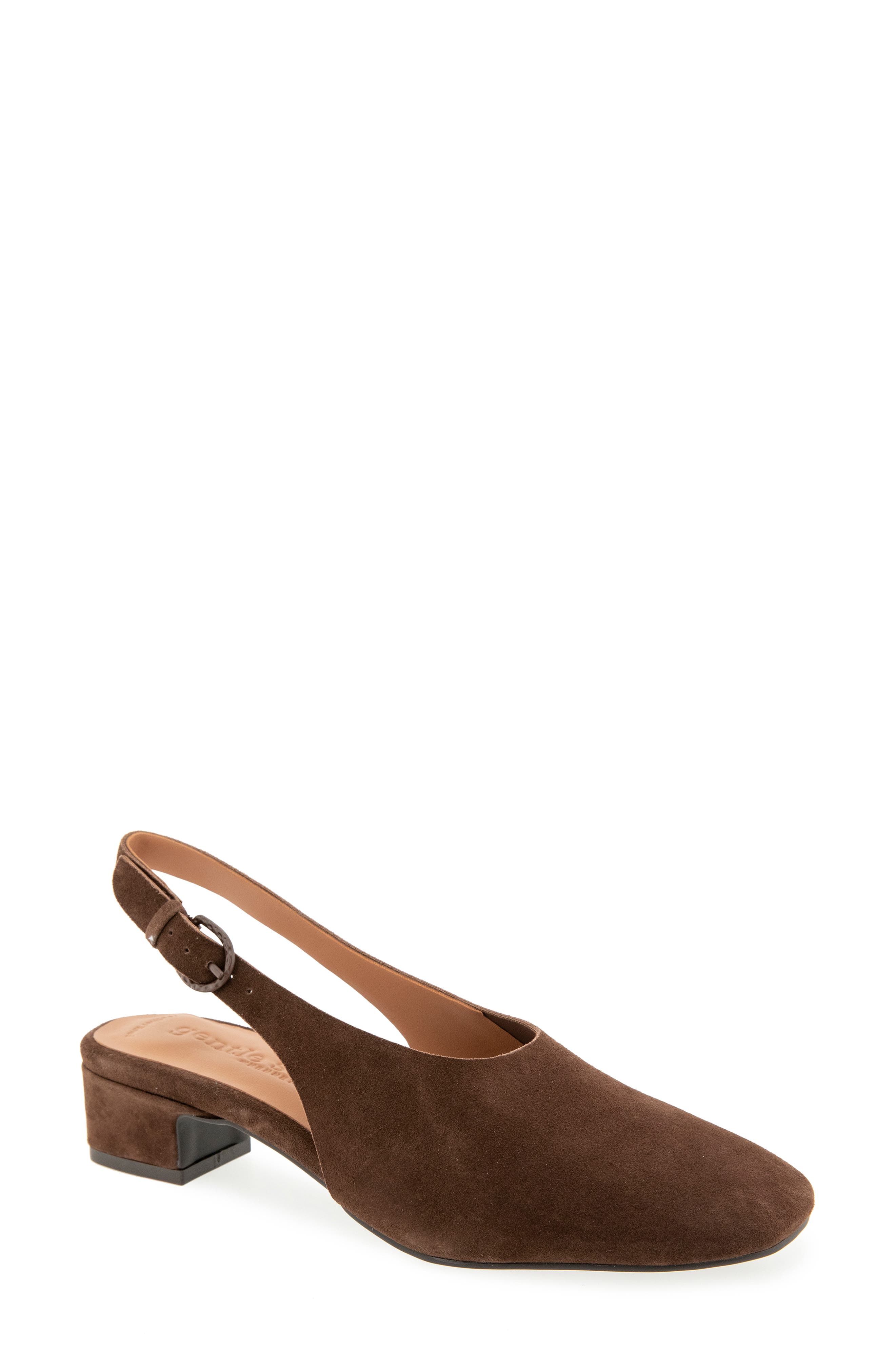 Kellis Slingback Pump, Main, color, CHOCOLATE SUEDE