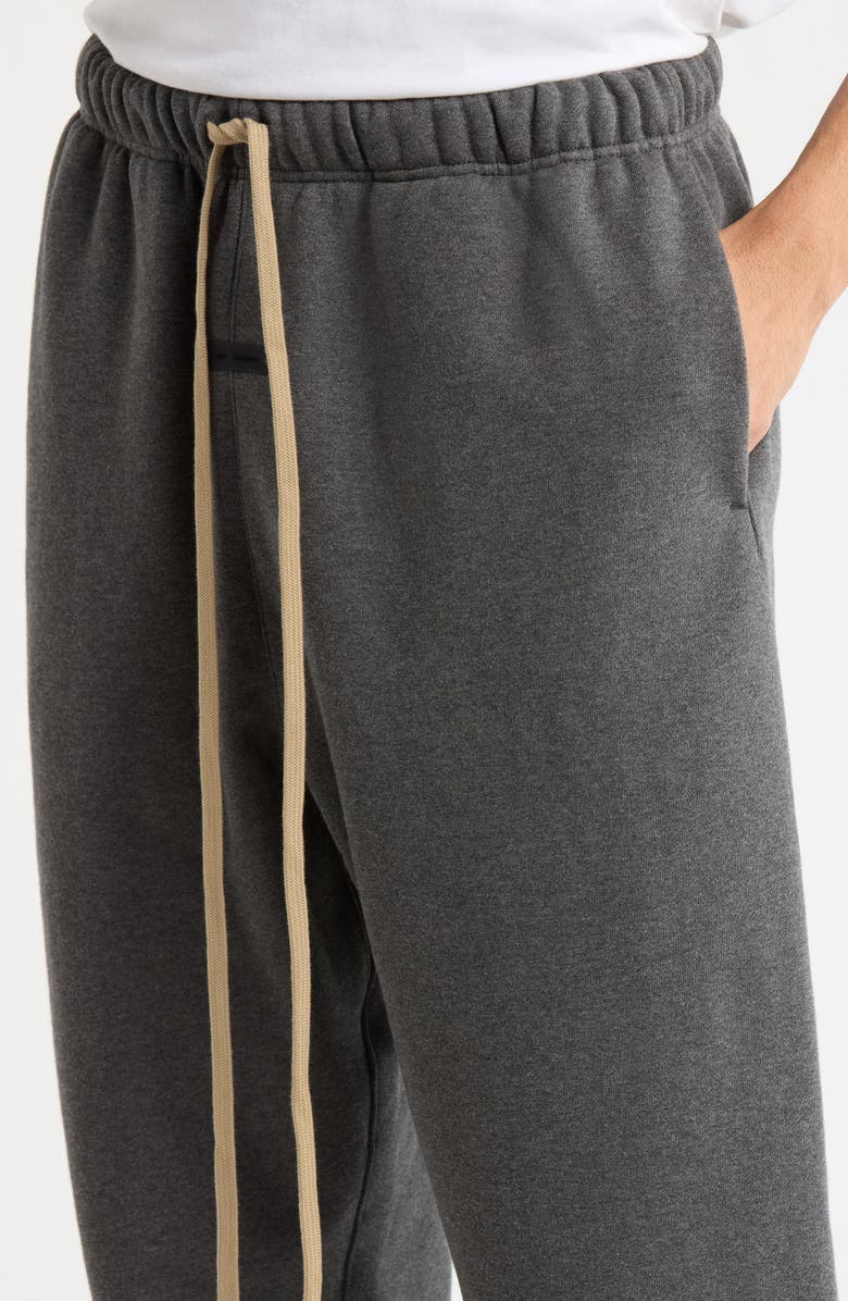 Fear of God Essentials Classic Fleece Sweatpants, Alternate, color, Charcoal Heather