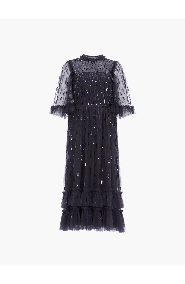 Needle & Thread Sequin Dash Ballerina Dress, Alternate, color, Graphite