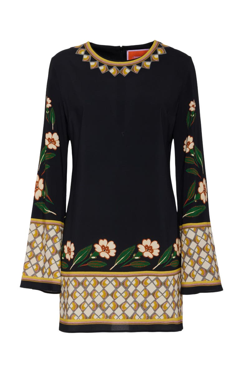 La DoubleJ Mini Supremes Swing Dress Dazed Placée Black, Alternate, color, 