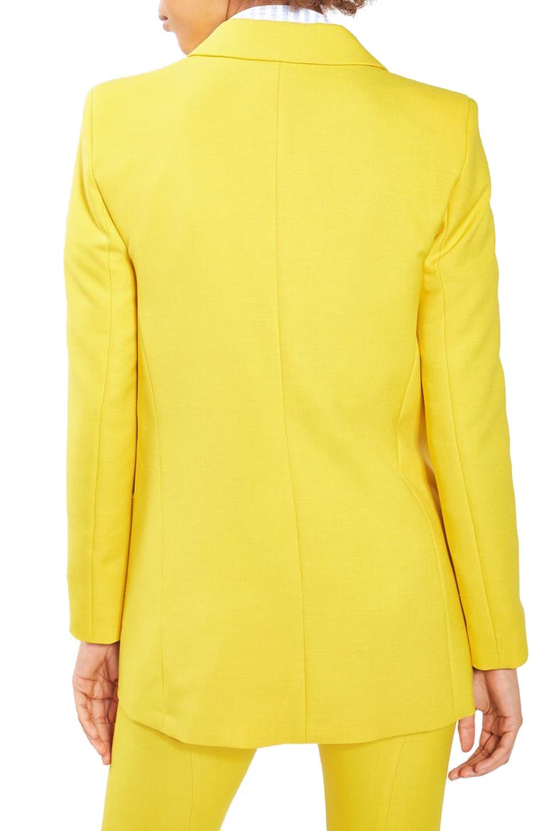Oversize Blazer, Alternate, color, YELLOW