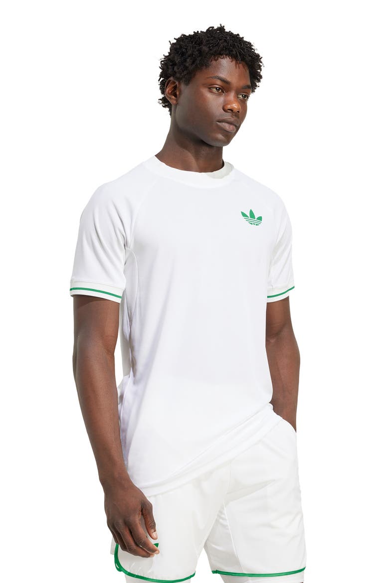 Trefoil Pro Logo T-Shirt, Alternate, color, WHITE