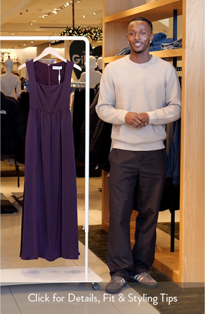 Elania Sleeveless Maxi Dress, sales video thumbnail