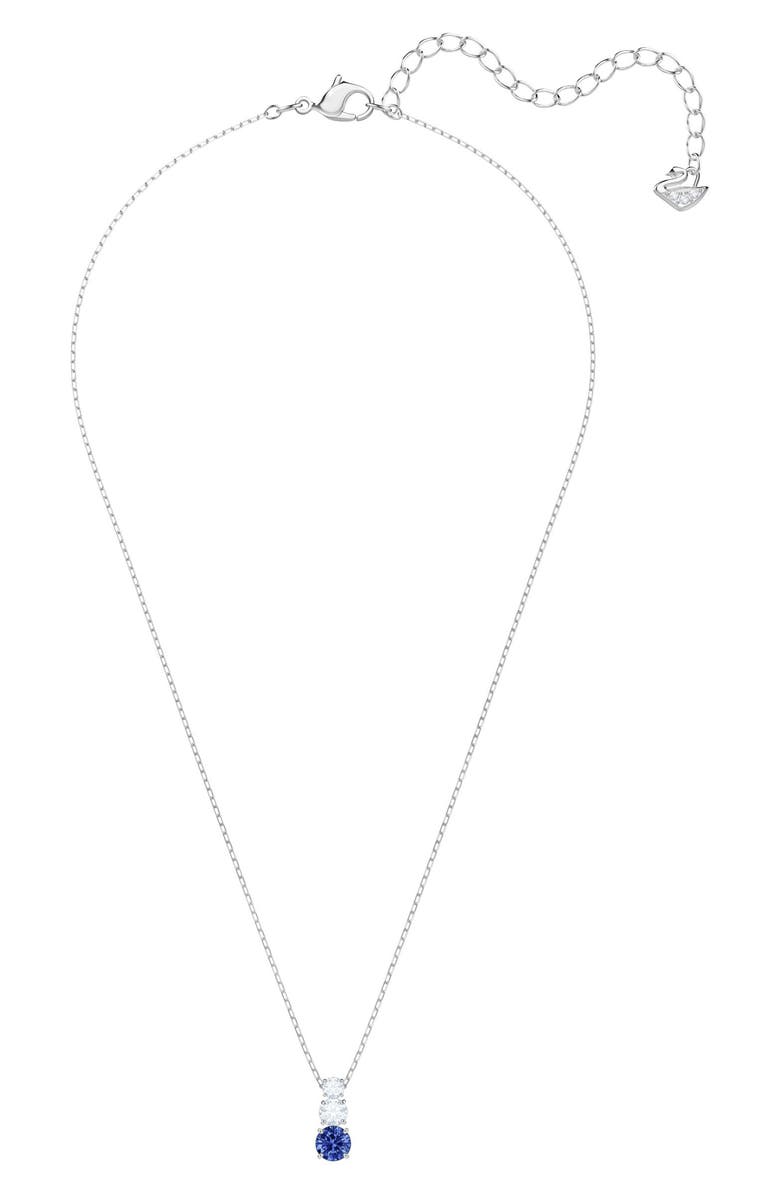 Swarovski Stilla Pendant Necklace, Alternate, color, 