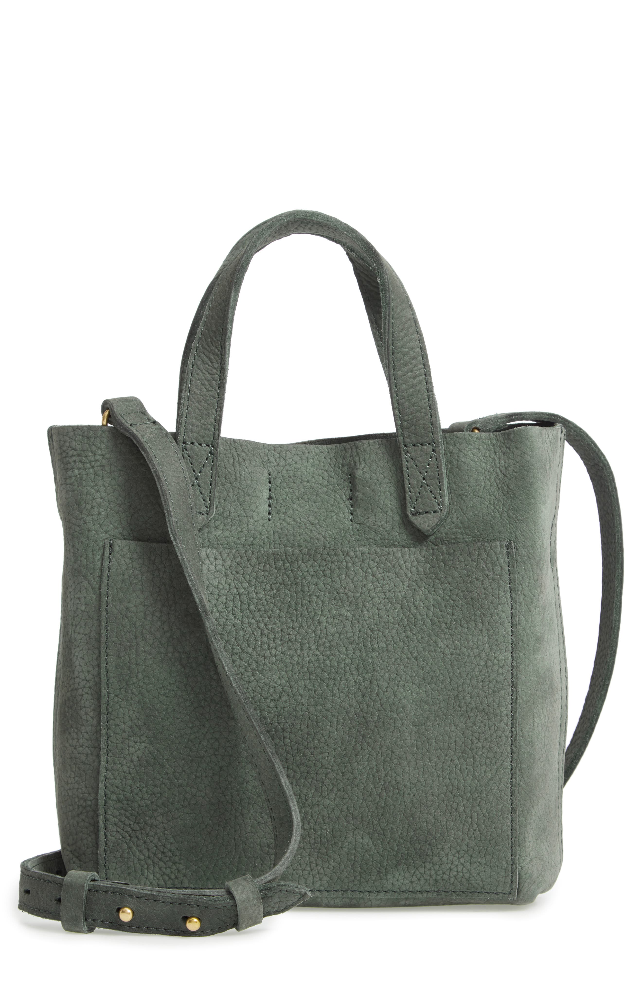 Madewell Small Transport Leather Crossbody, Main, color, 