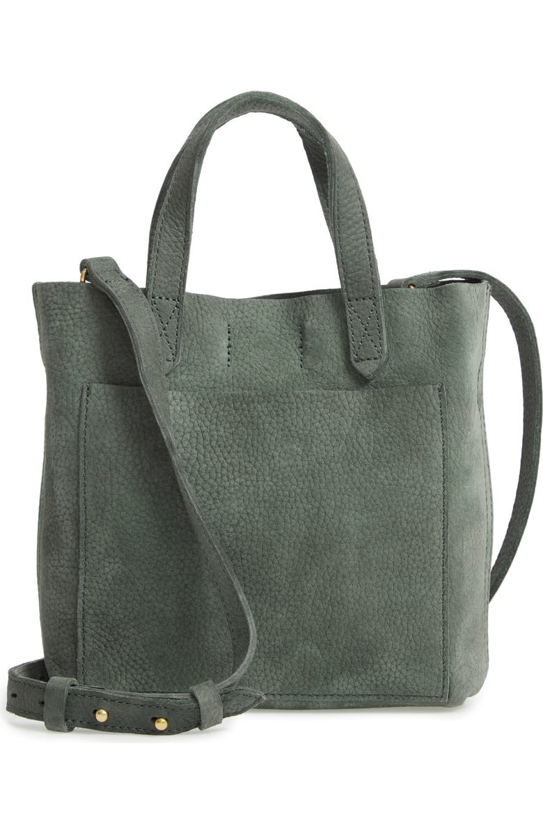 Madewell Small Transport Leather Crossbody, Main, color,