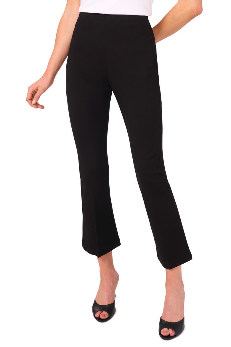 Kick Flare Leg Pants, Main, color, RICH BLACK 060