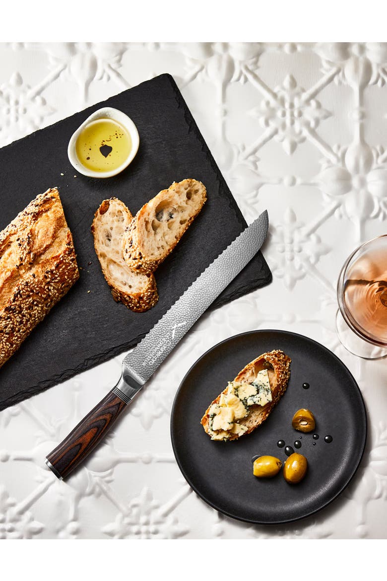 LE CONNOISSEUR™ 8.5in Bread Knife, Alternate, color, Silver