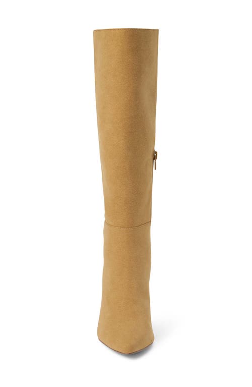 Coconuts By Matisse Willow Pointed Toe Knee High Boot In Gold