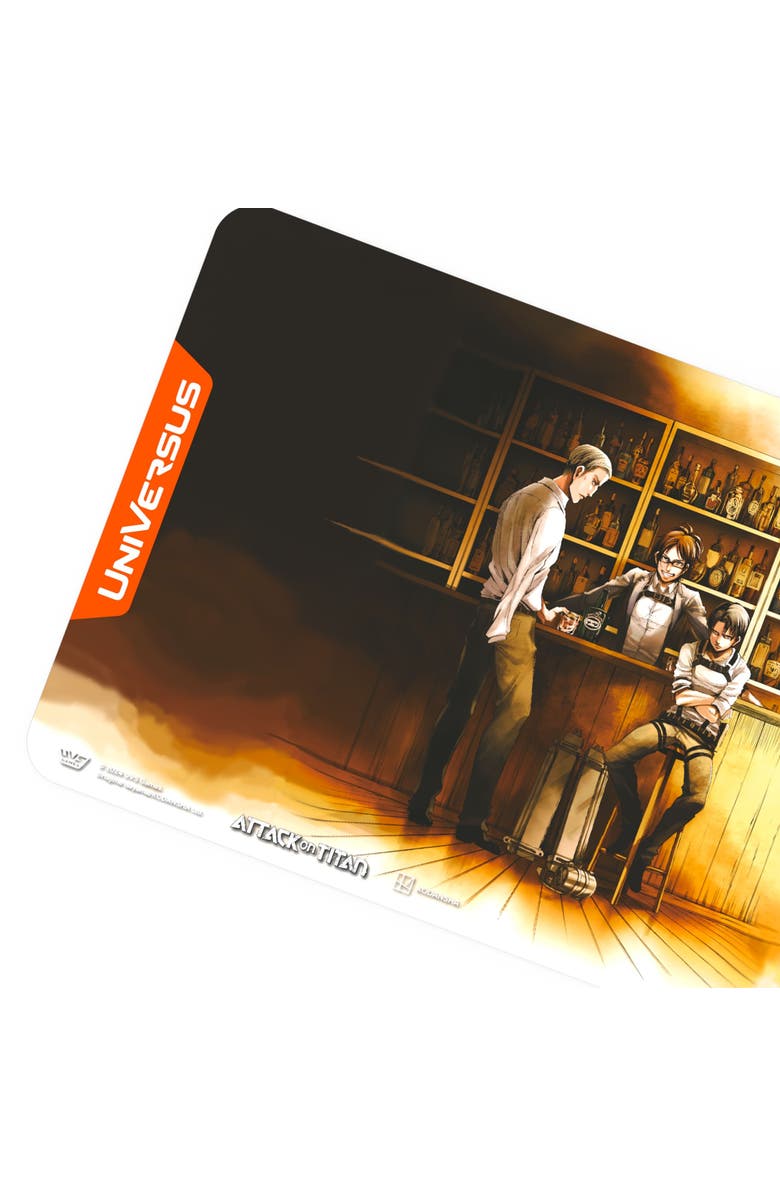 UniVersus Attack On Titan, Temporary Reprieve Playmat 24 X 14 Inches, Alternate, color, Multicolored