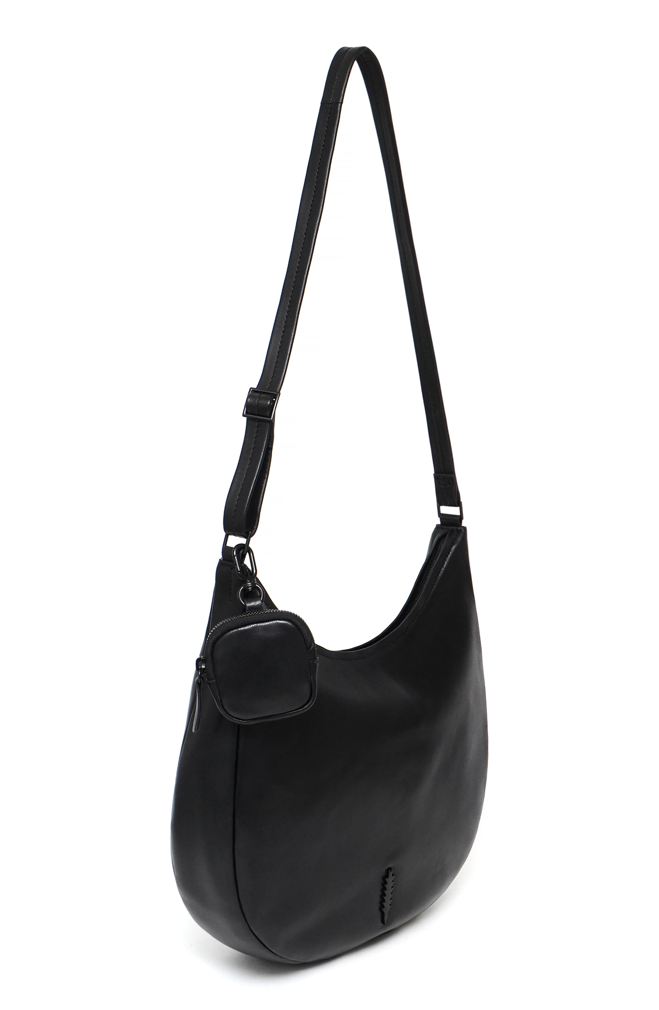 Thacker Liz Large Hobo Bag, Alternate, color, Black