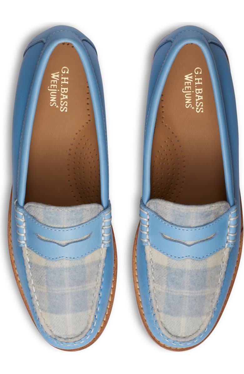 G.H.BASS Whitney Plaid Weejuns<sup>®</sup> Penny Loafer, Alternate, color,