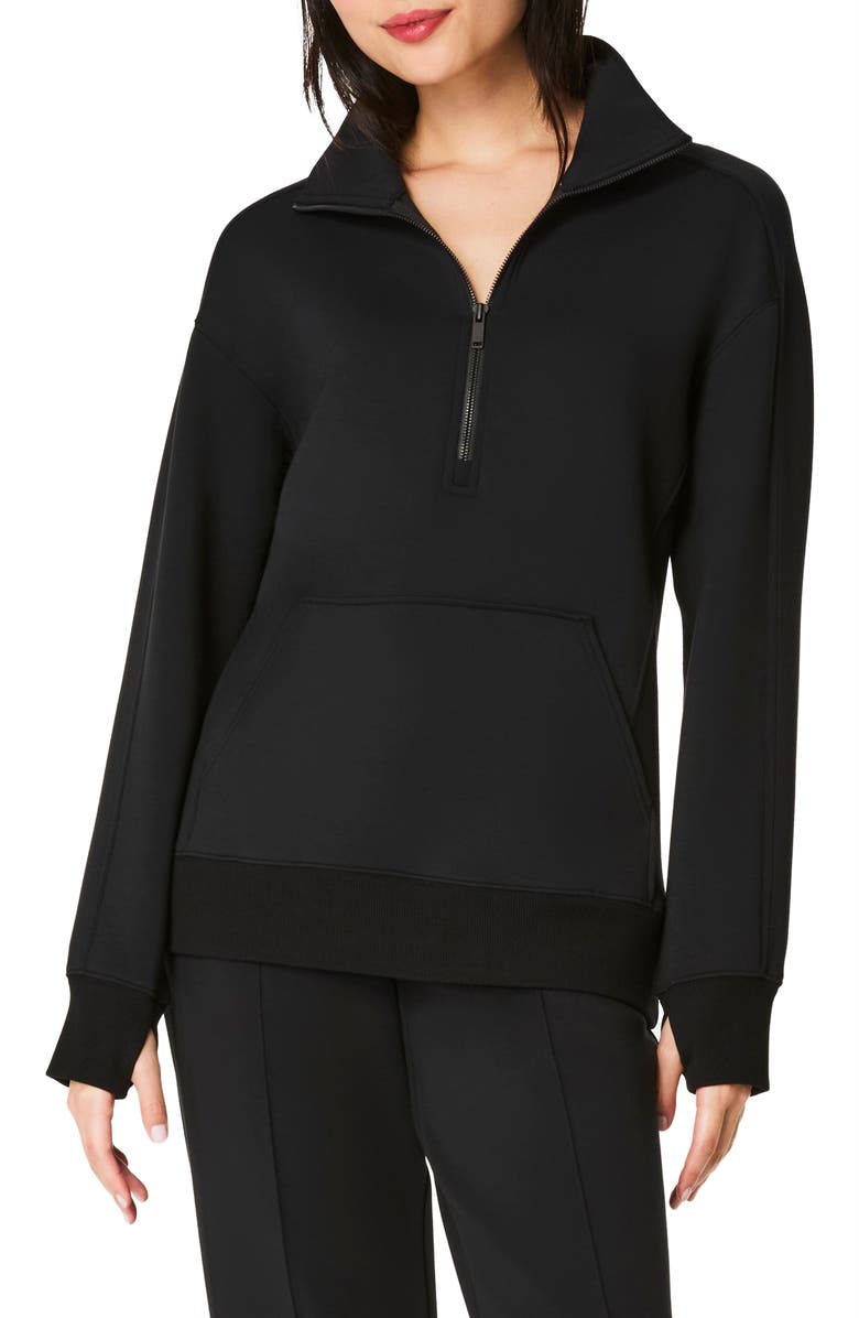 SPANX<sup>®</sup> HEAVYAIR HALF ZIP TUNIC, Main, color,