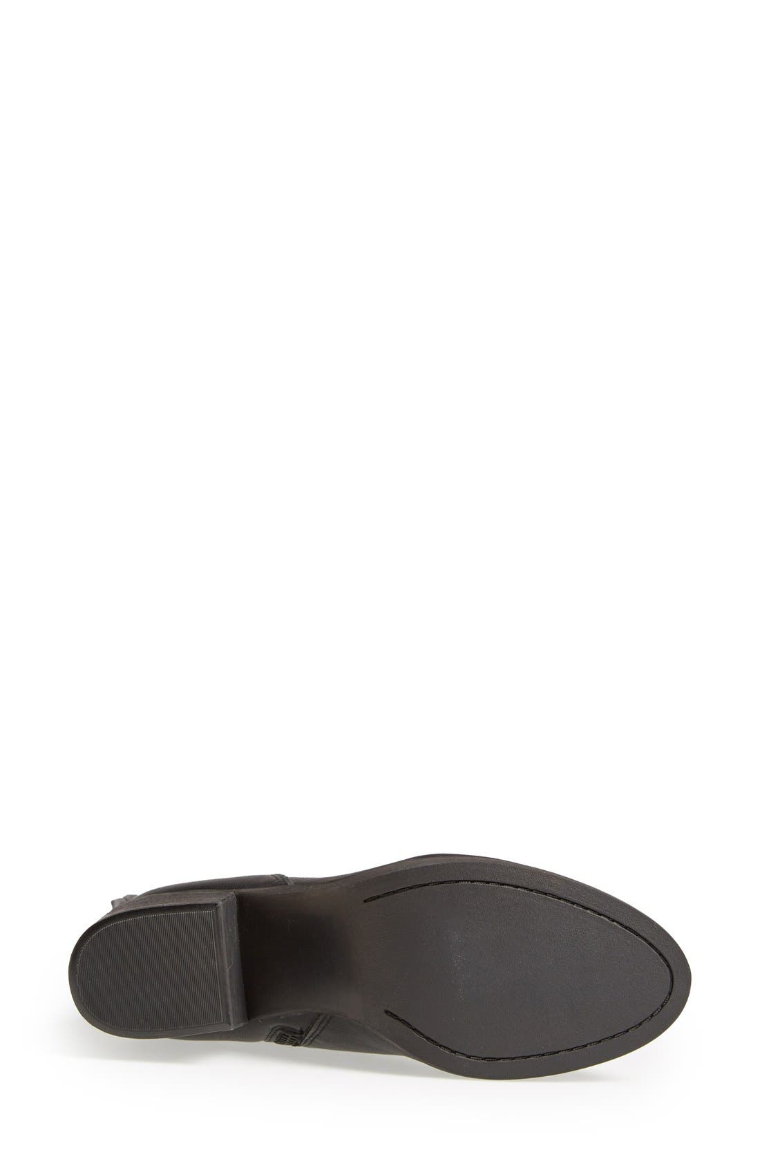 'Odyssey' Over the Knee Boot, Alternate, color, BLACK