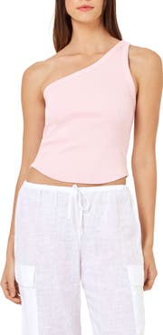 LSPACE Kylie One-Shoulder Cover-Up Tank