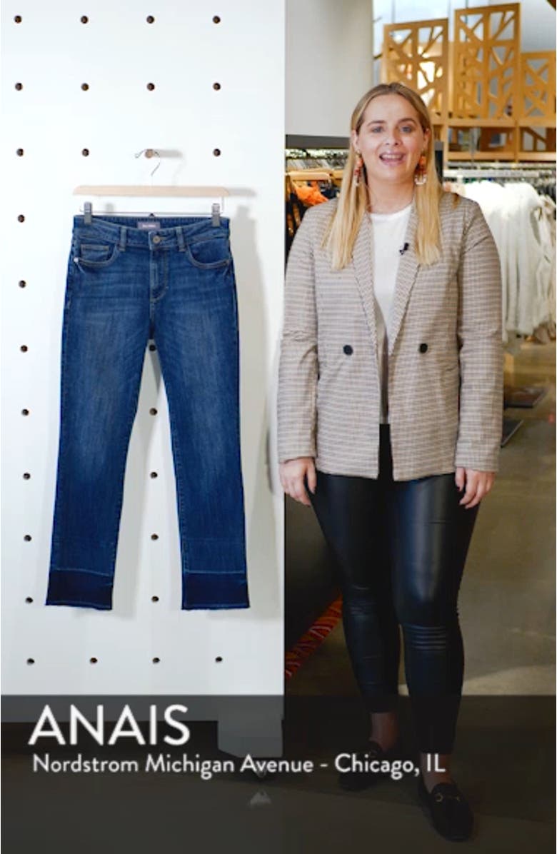 Mara High Waist Released Hem Ankle Jeans, sales video thumbnail
