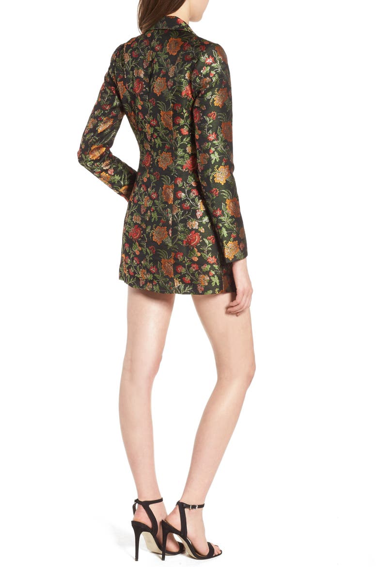 Ally Minidress, Alternate, color, BLACK FLORAL