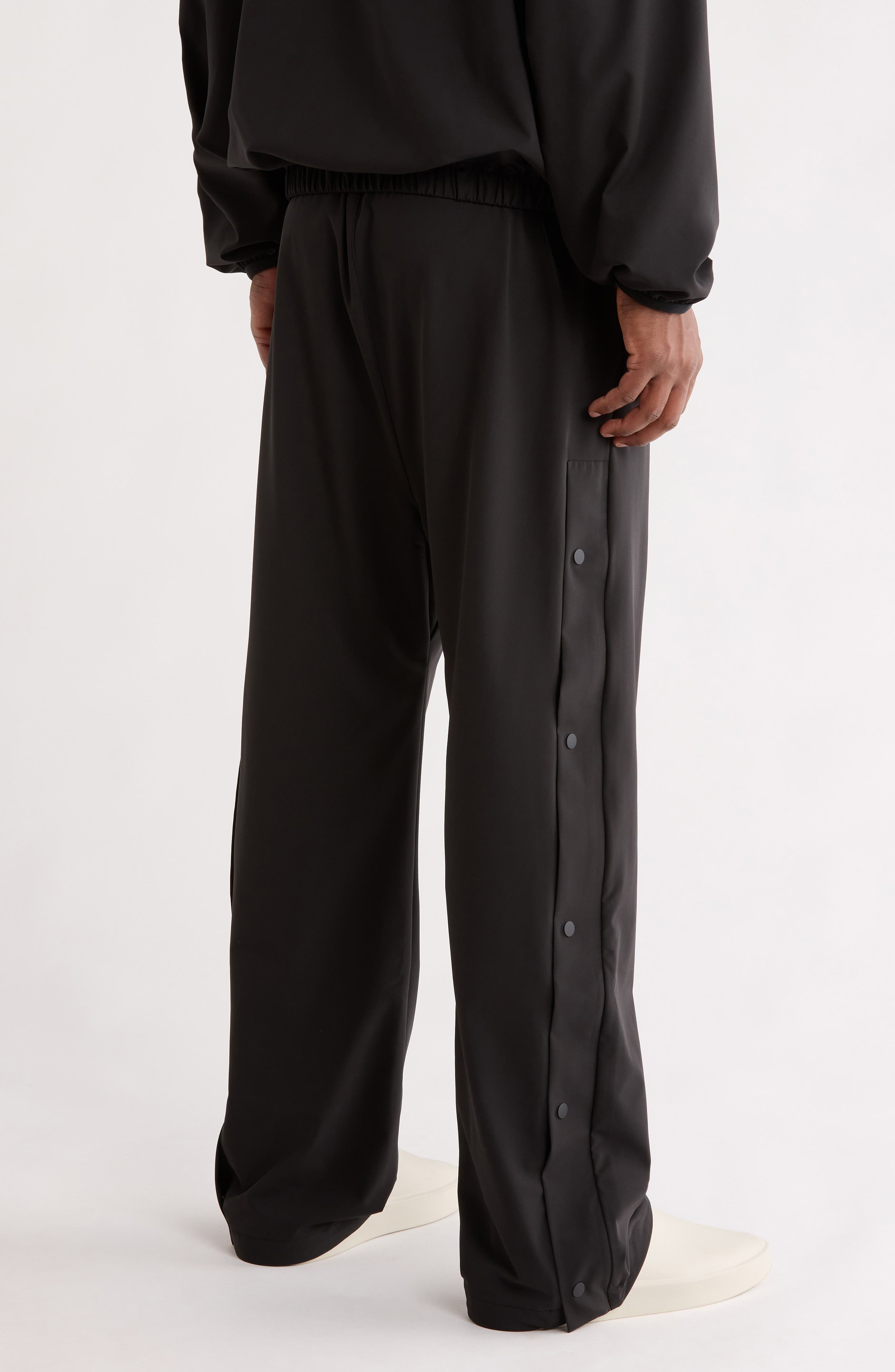 fear of god tear away pants black
