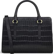 Radley Angel Lane Croc Embossed Crossbody Bag