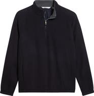 Peter Millar Crown Crafted Flex Merino Wool Quarter Zip Pullover