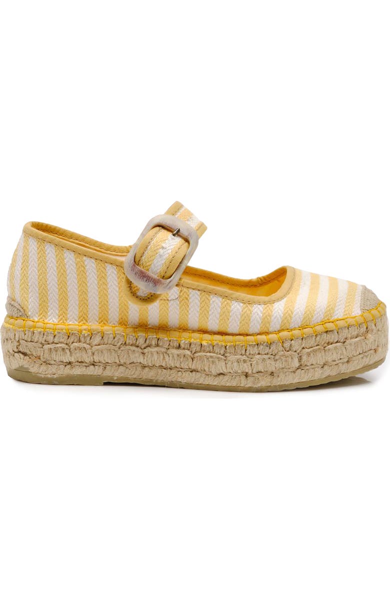 Free People Surfside Platform Espadrille, Alternate, color, Lemon Zest