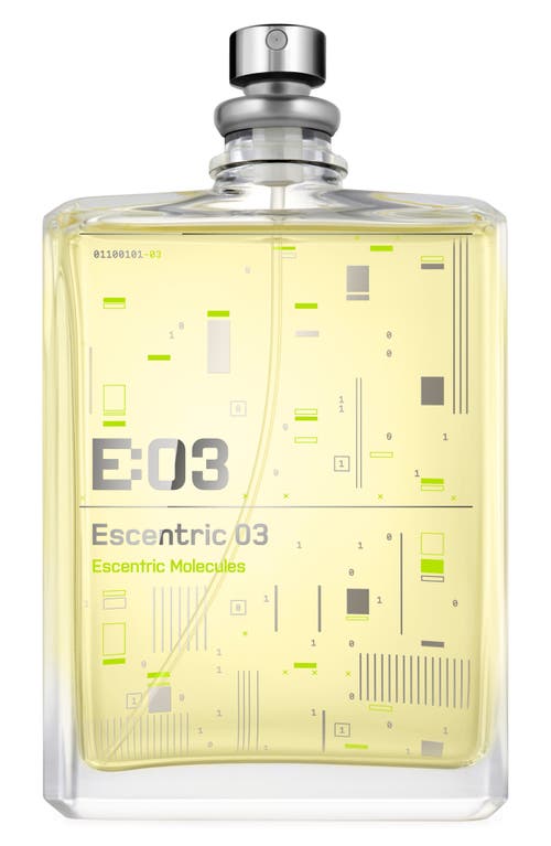 Escentric Molecules Escentric 03 Eau De Toilette In No Color