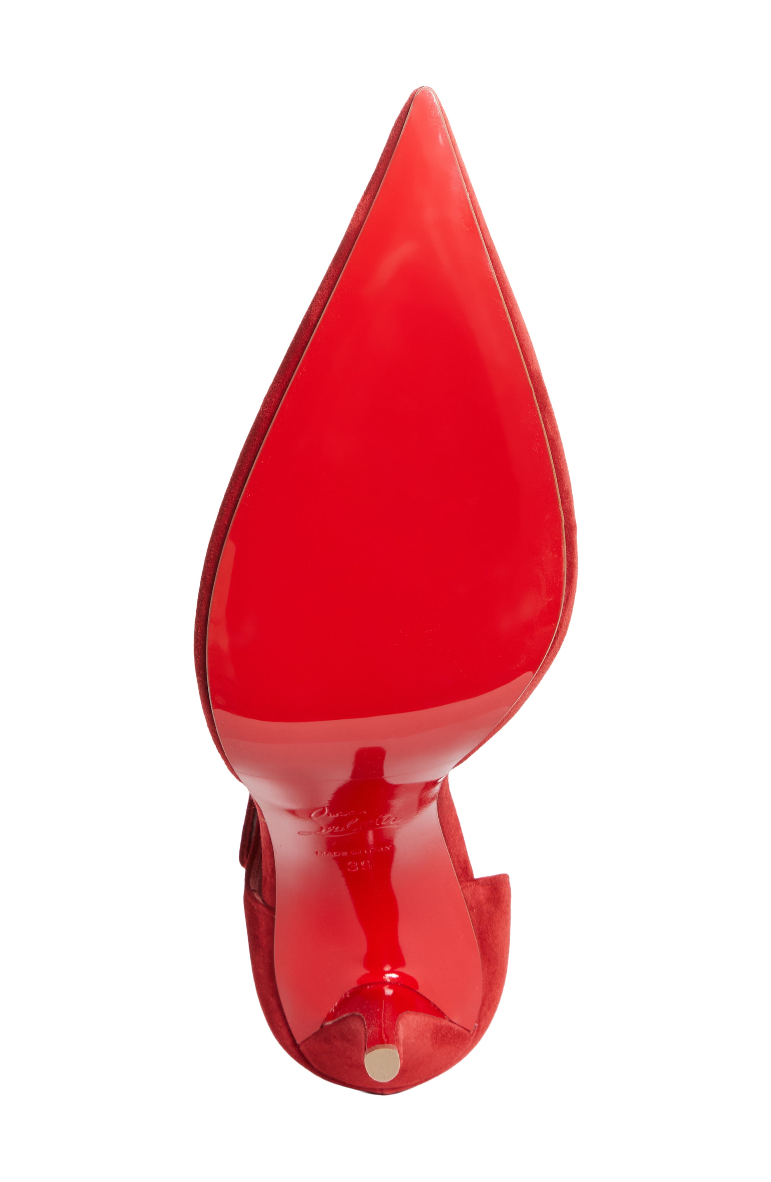 Christian Louboutin Miss Ziggyta d'Orsay Pump, Alternate, color, Fever