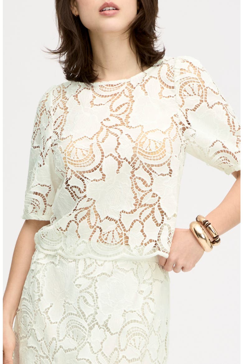 Lace Top, Alternate, color, BRIGHT WHITE