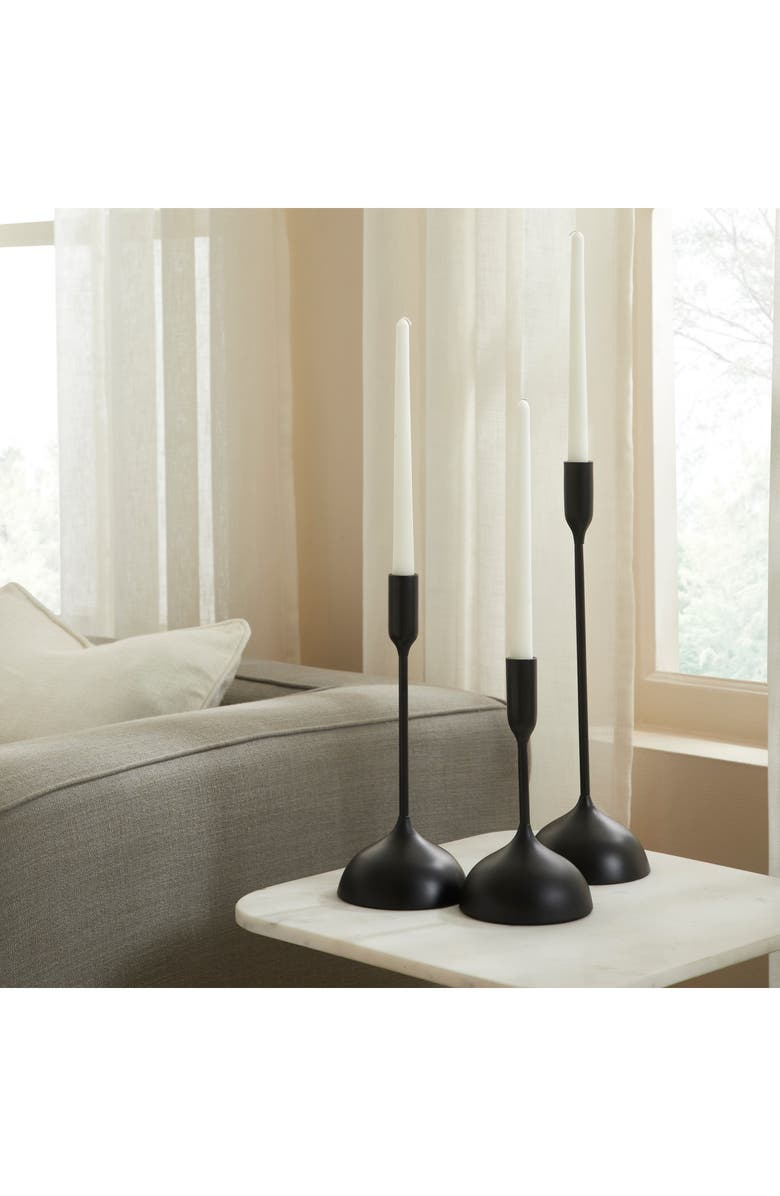 Renwil Ferris Set of 3 Candleholders, Alternate, color, Black