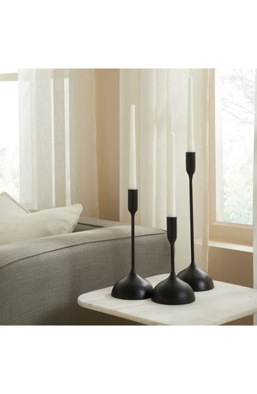 Renwil Ferris Set Of 3 Candleholders In Black