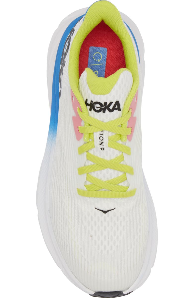 HOKA Kids' Clifton Youth Running Shoe, Alternate, color, Blanc/ Virtual Blue