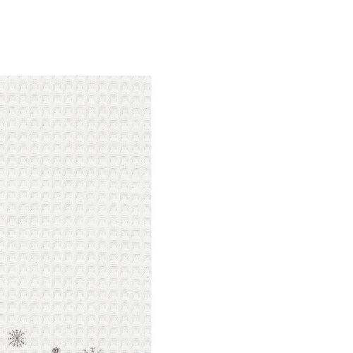 C & F Home C&f Home Be Merry Cardinal Embroidered Waffle Weave Kitchen Towel In White