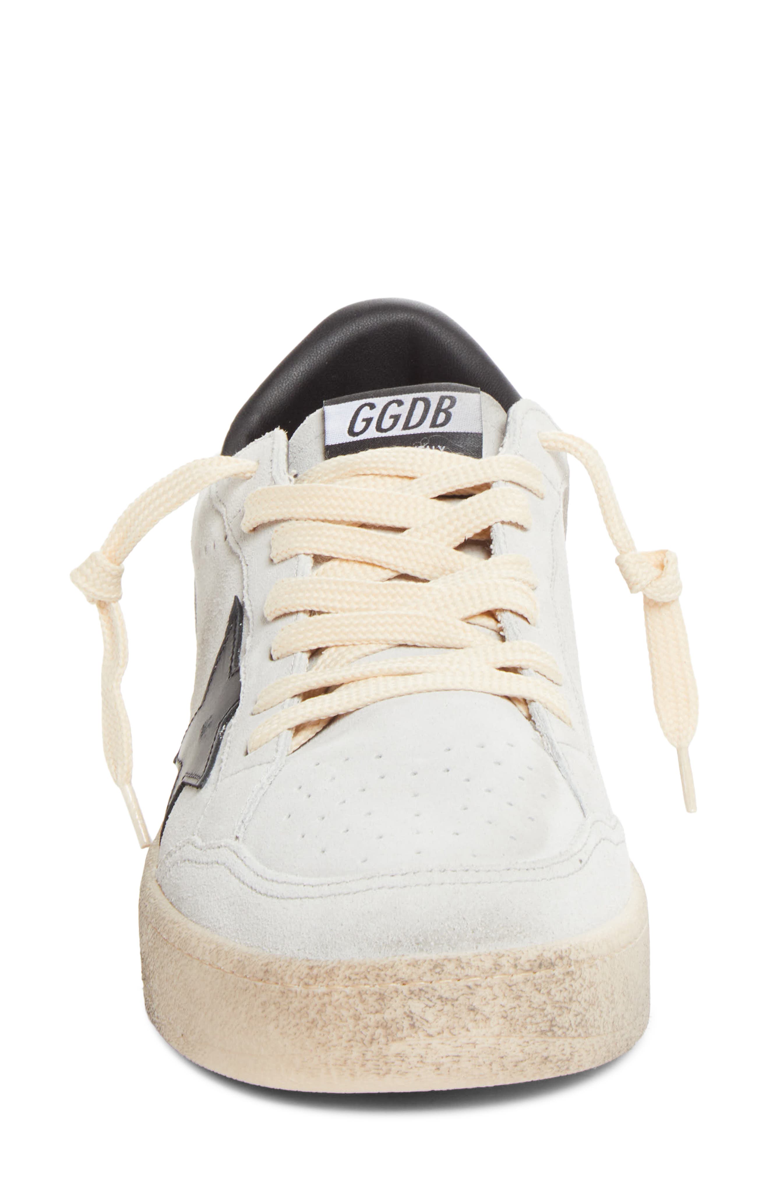 Golden Goose Ball Star 2 Sneaker, Alternate, color, Grey/Black/Cream