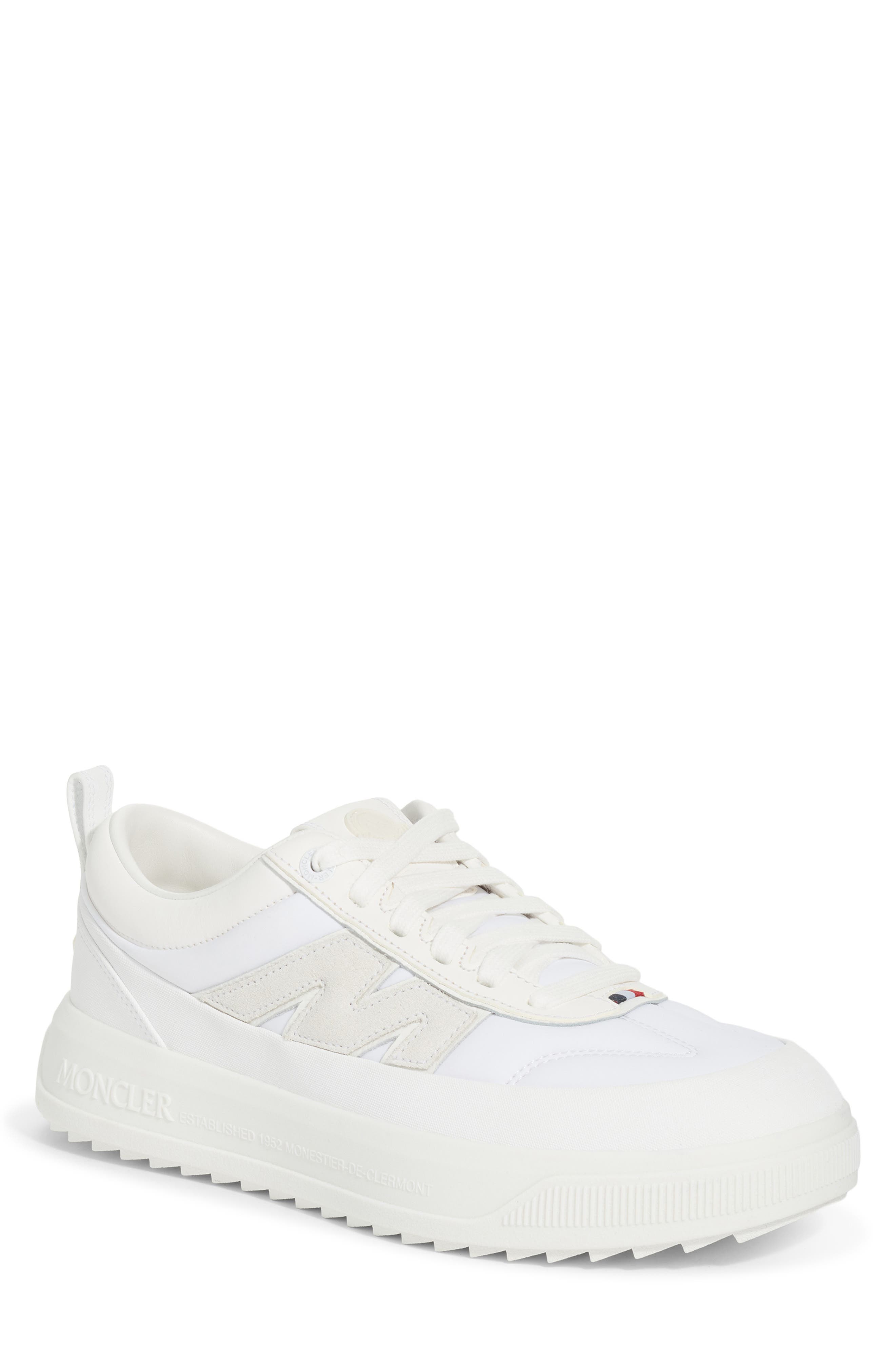 Moncler Altive Sneaker, Main, color, Brilliant White