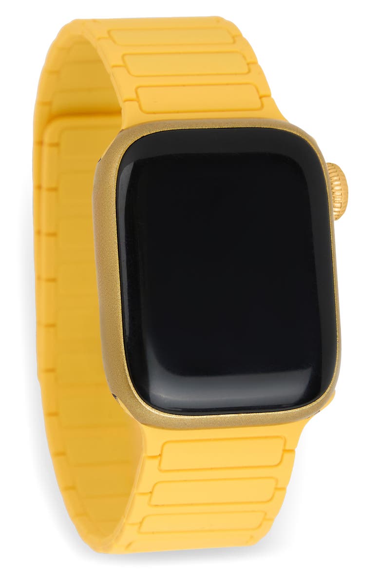 Magnetic Apple Watch® Watchband, Alternate, color, YELLOW