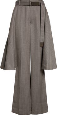 Sacai Side Panel Herringbone Pants