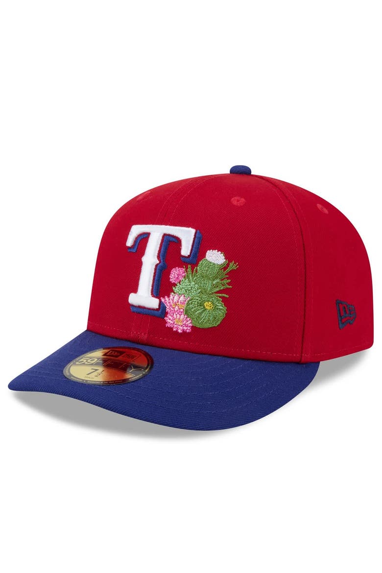 Men's New Era  Red/Royal Texas Rangers 2026 Spring Training 59FIFTY Fitted Hat, Alternate, color, Red